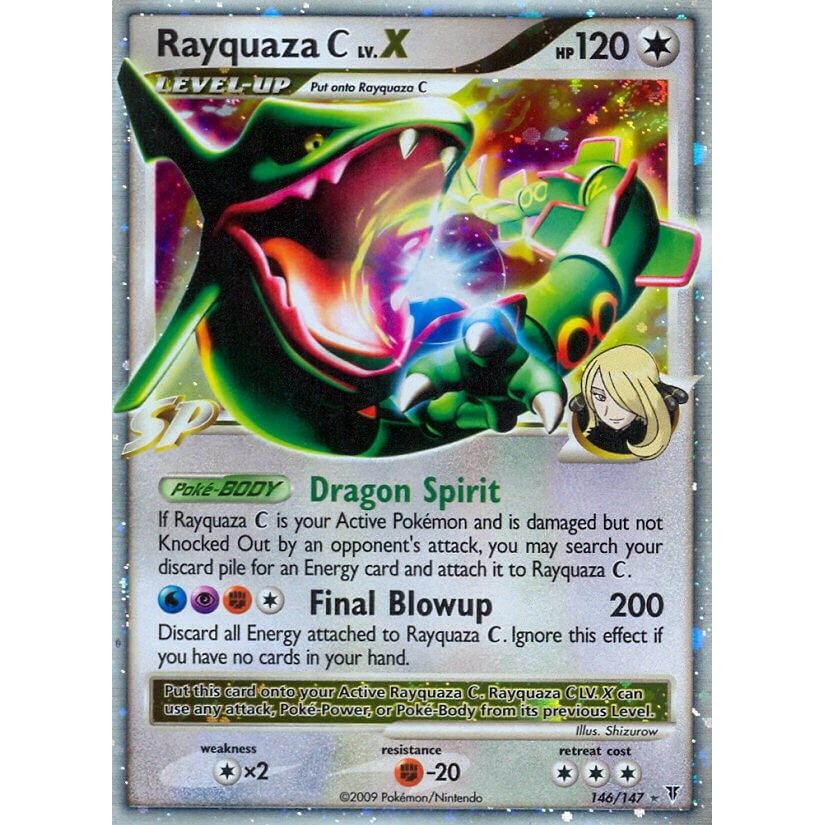 Image for Rayquaza C Lv.X (146) (SV) - Pokemon