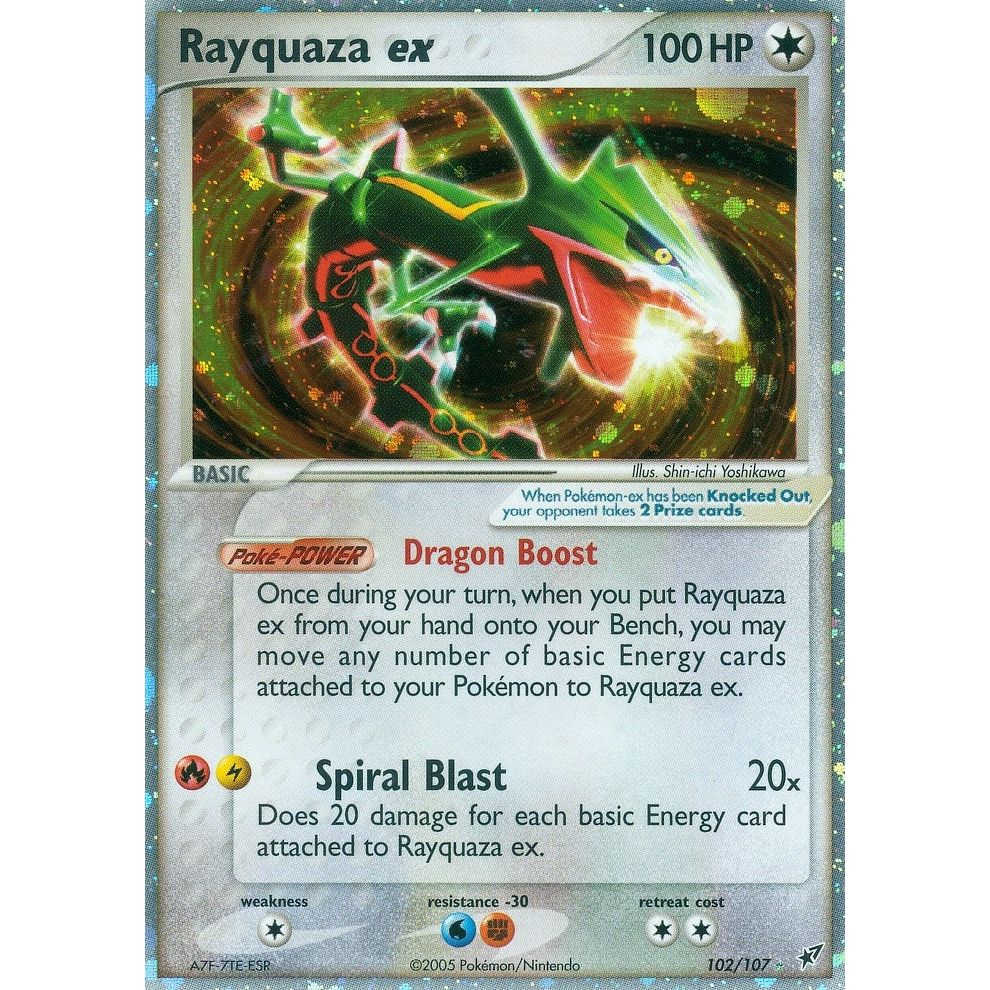 Image for Rayquaza ex (102/107) (DX) - Pokemon