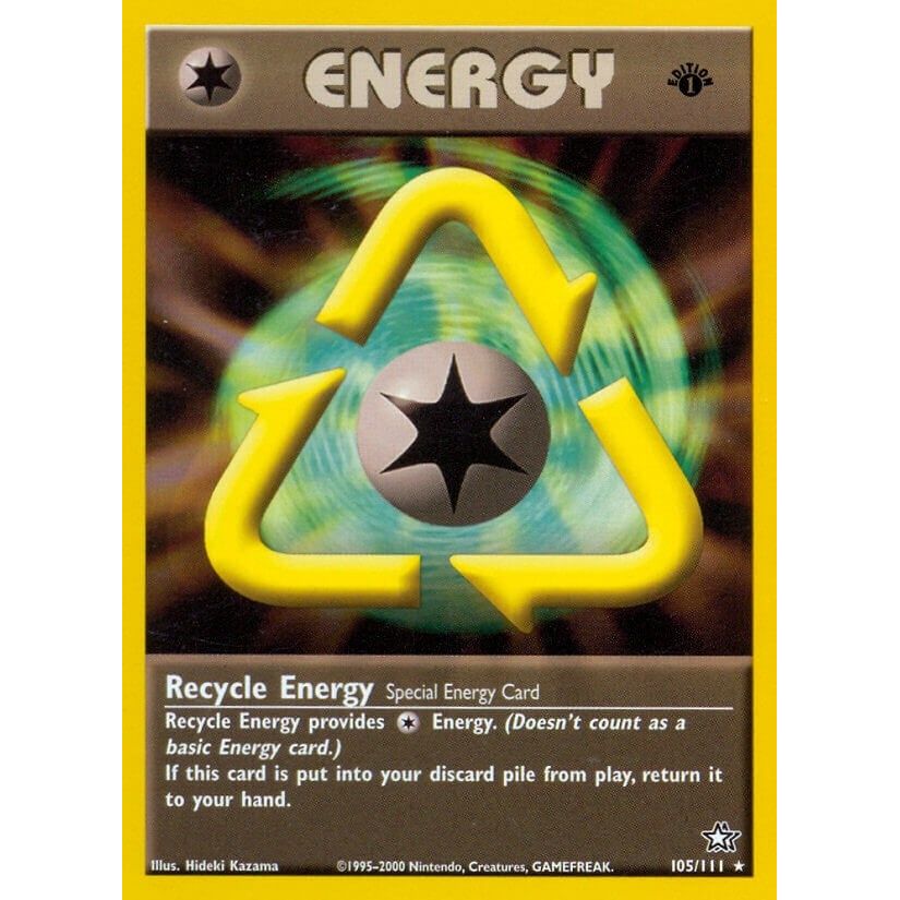 Image for Recycle Energy (105/111) (N1) - Pokemon
