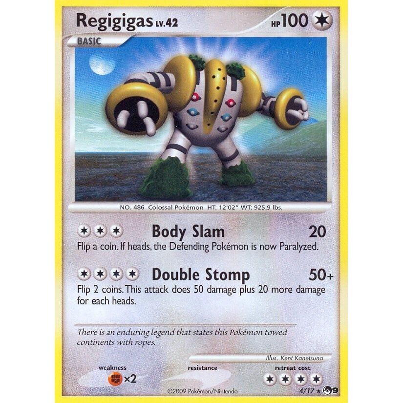 Image for Regigigas (004/017) (POP) - Pokemon