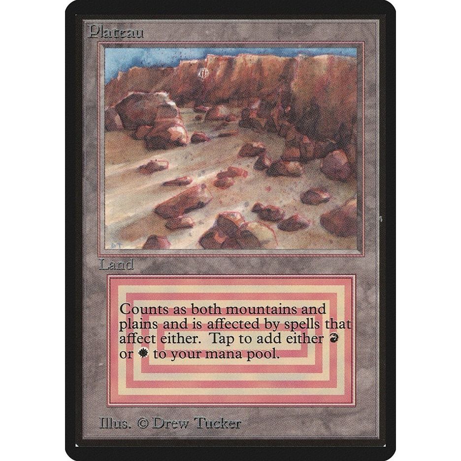 Image for Plateau (LEB) - Magic: The Gathering