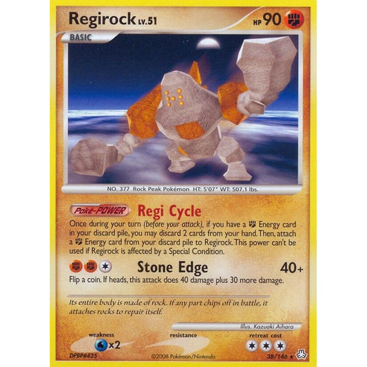 Image for Regirock (38/146) (LA) - Pokemon