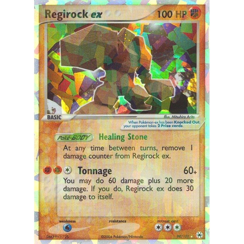 Image for Regirock ex (98/101) (HL) - Pokemon