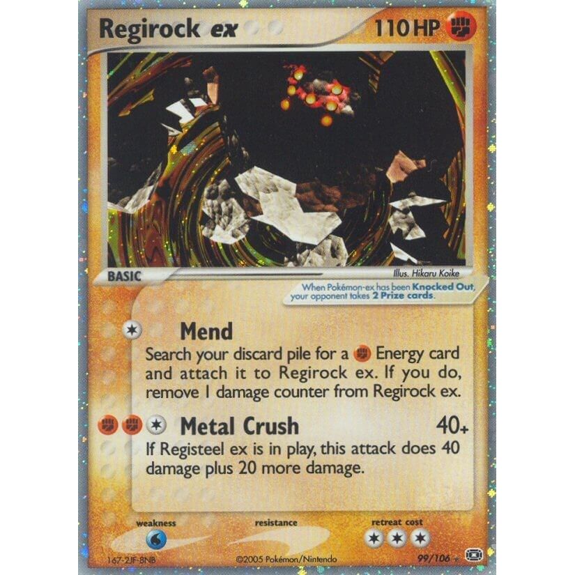 Image for Regirock ex (99/106) (EM) - Pokemon