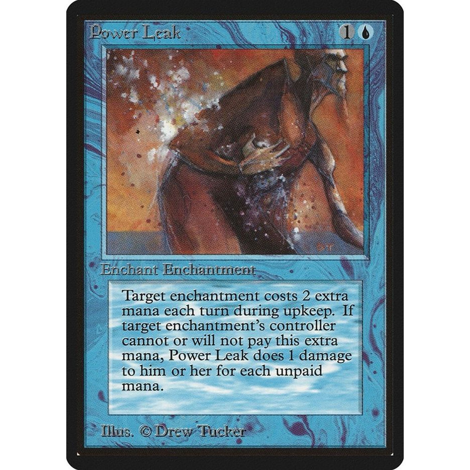 Image for Power Leak (LEB) - Magic: The Gathering