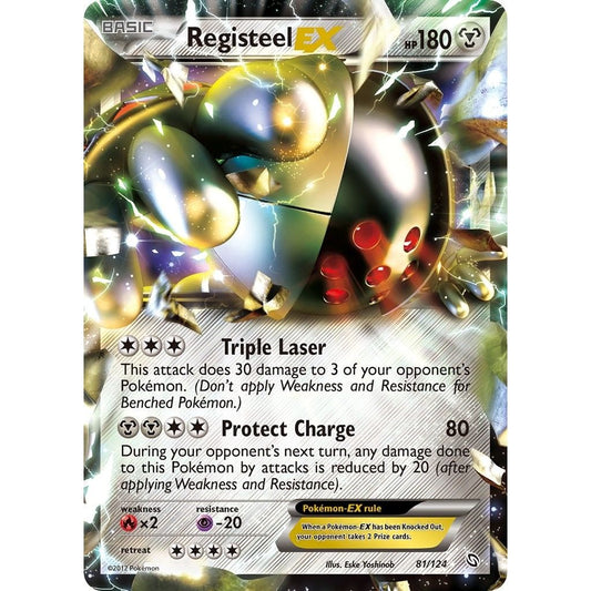 Image for Registeel EX (81/124) (DRX) - Pokemon