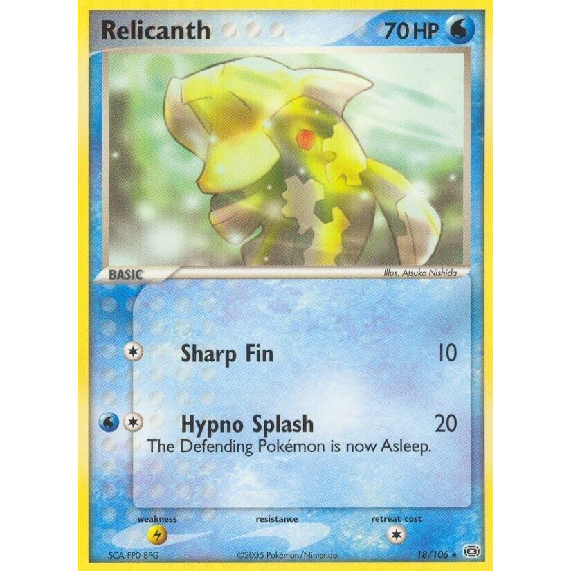 Image for Relicanth (18/106) (EM) - Pokemon