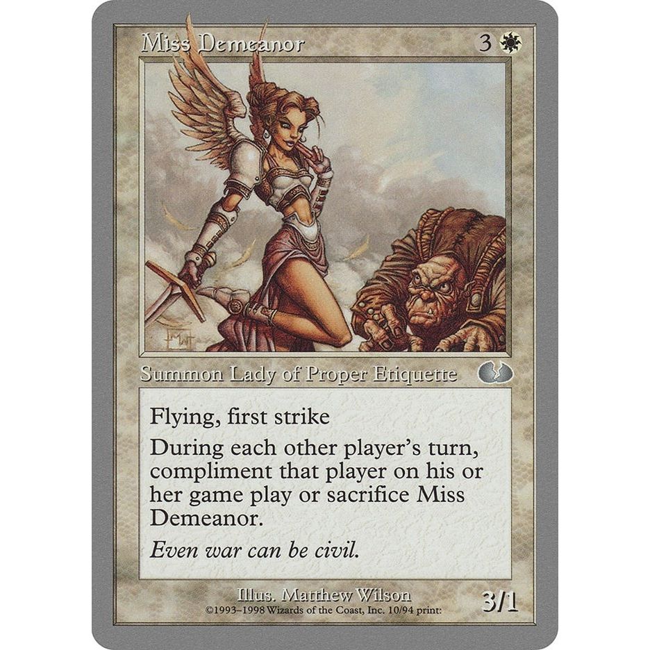 Image for Miss Demeanor (10) (UGL) - Magic: The Gathering