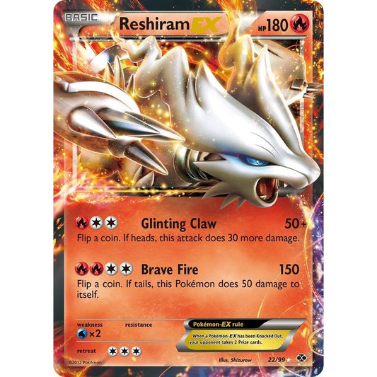 Image for Reshiram EX (22/99) (NXD) - Pokemon