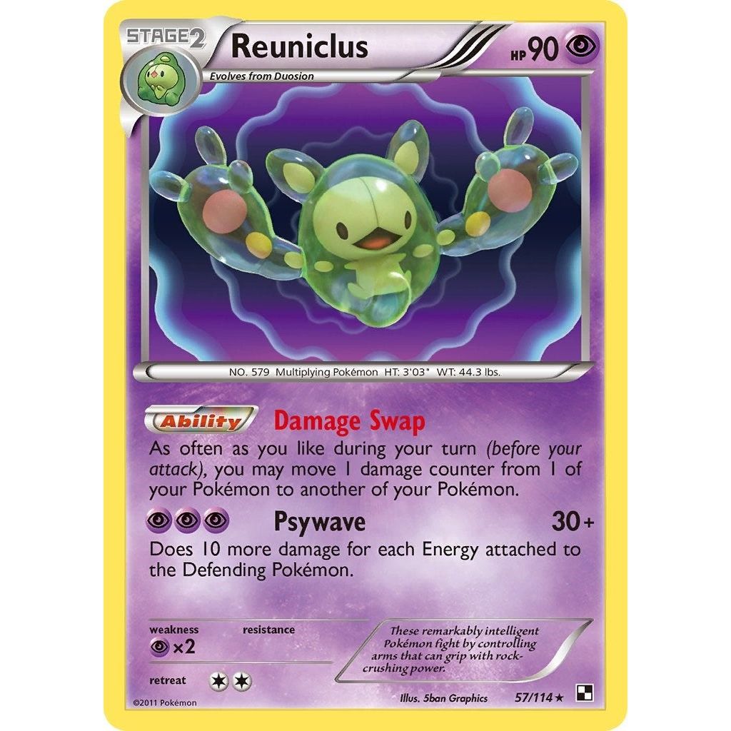 Image for Reuniclus (57/114) (BLW) - Pokemon