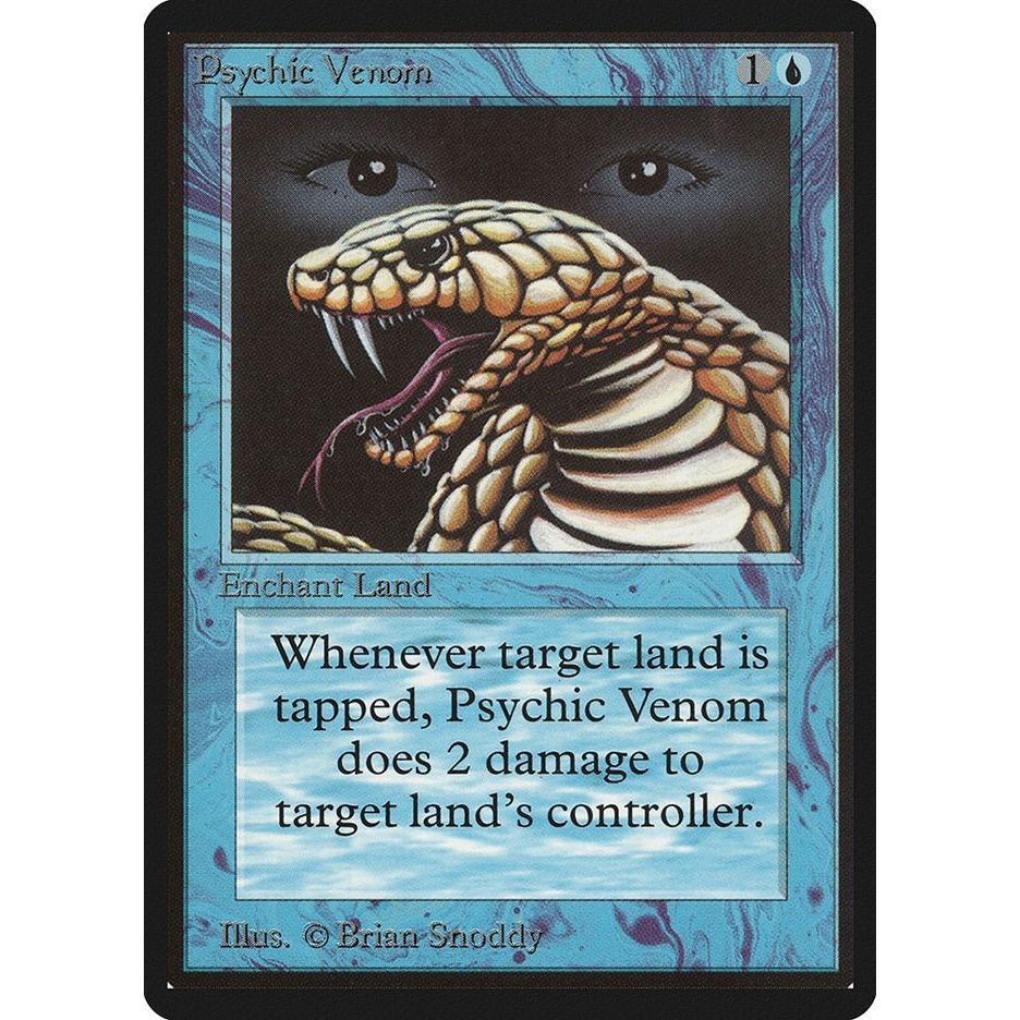 Image for Psychic Venom (LEB) - Magic: The Gathering