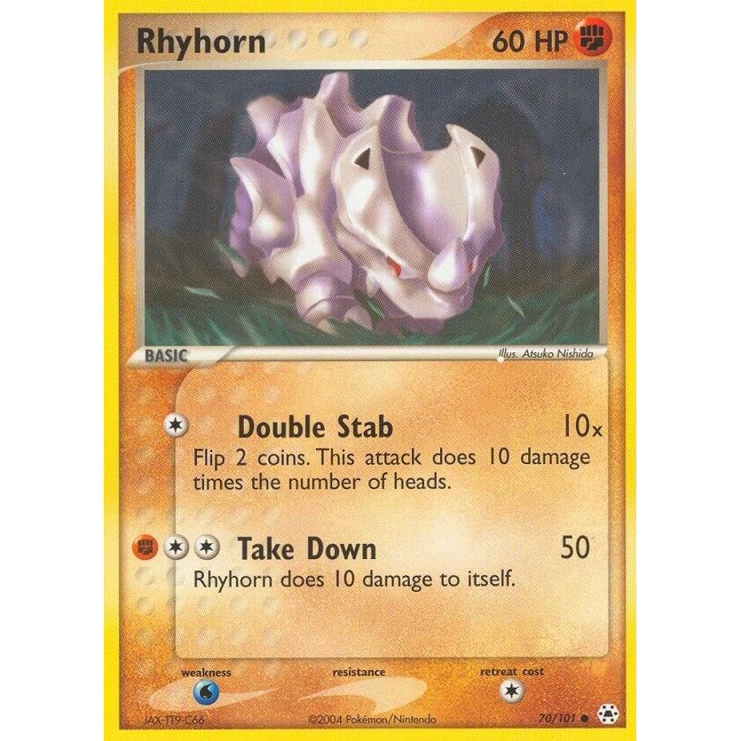 Image for Rhyhorn (70/101) (HL) - Pokemon