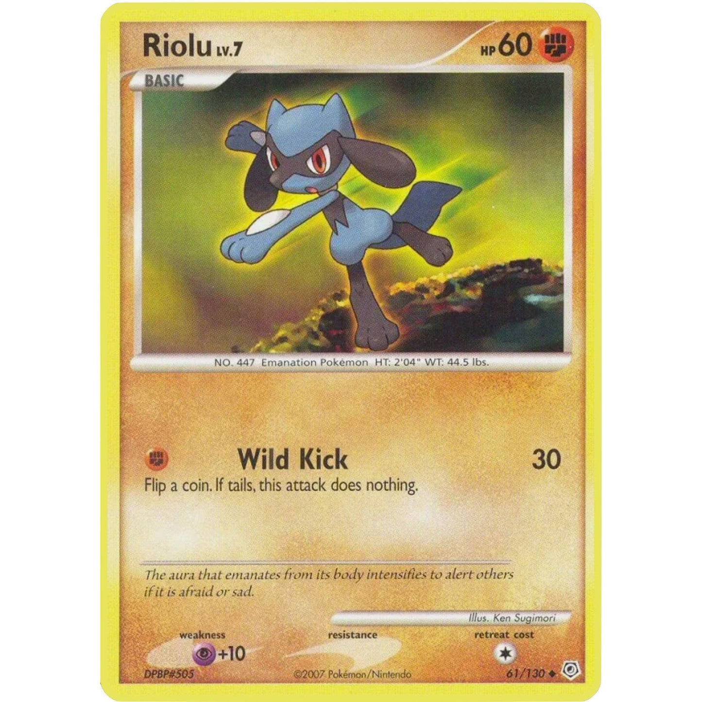 Image for Riolu (61/130) (DP) - Pokemon