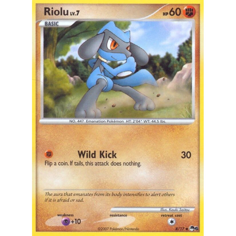 Image for Riolu (008/017) (POP) - Pokemon