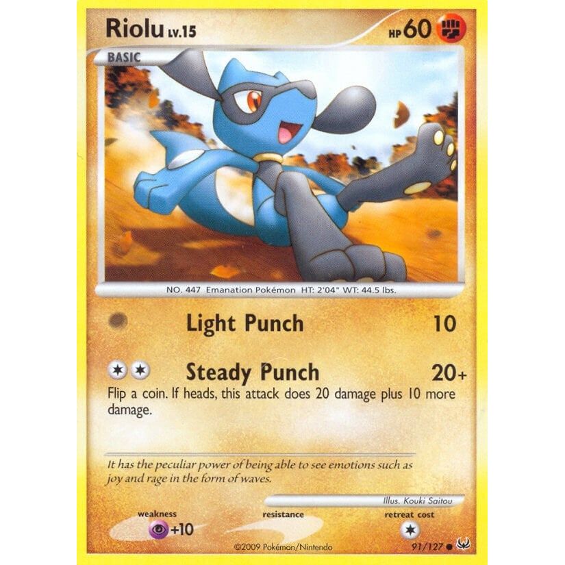 Image for Riolu (91/127) (PL) - Pokemon