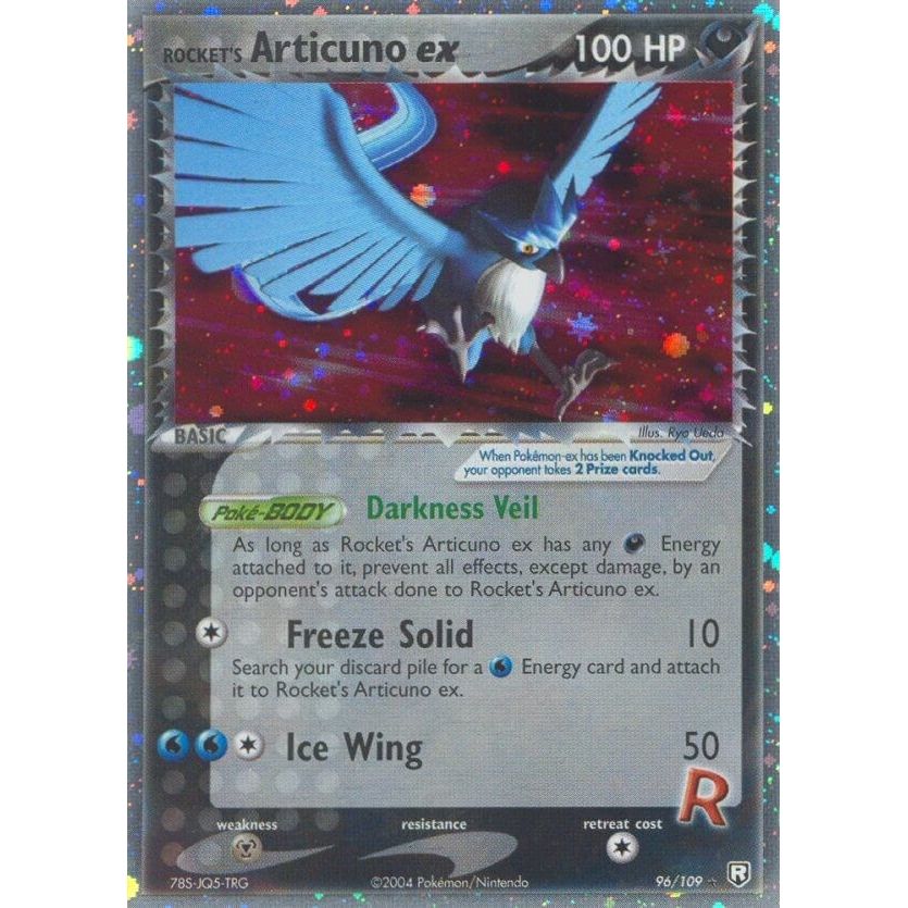 Image for Rocket's Articuno ex (96/109) (RR) - Pokemon