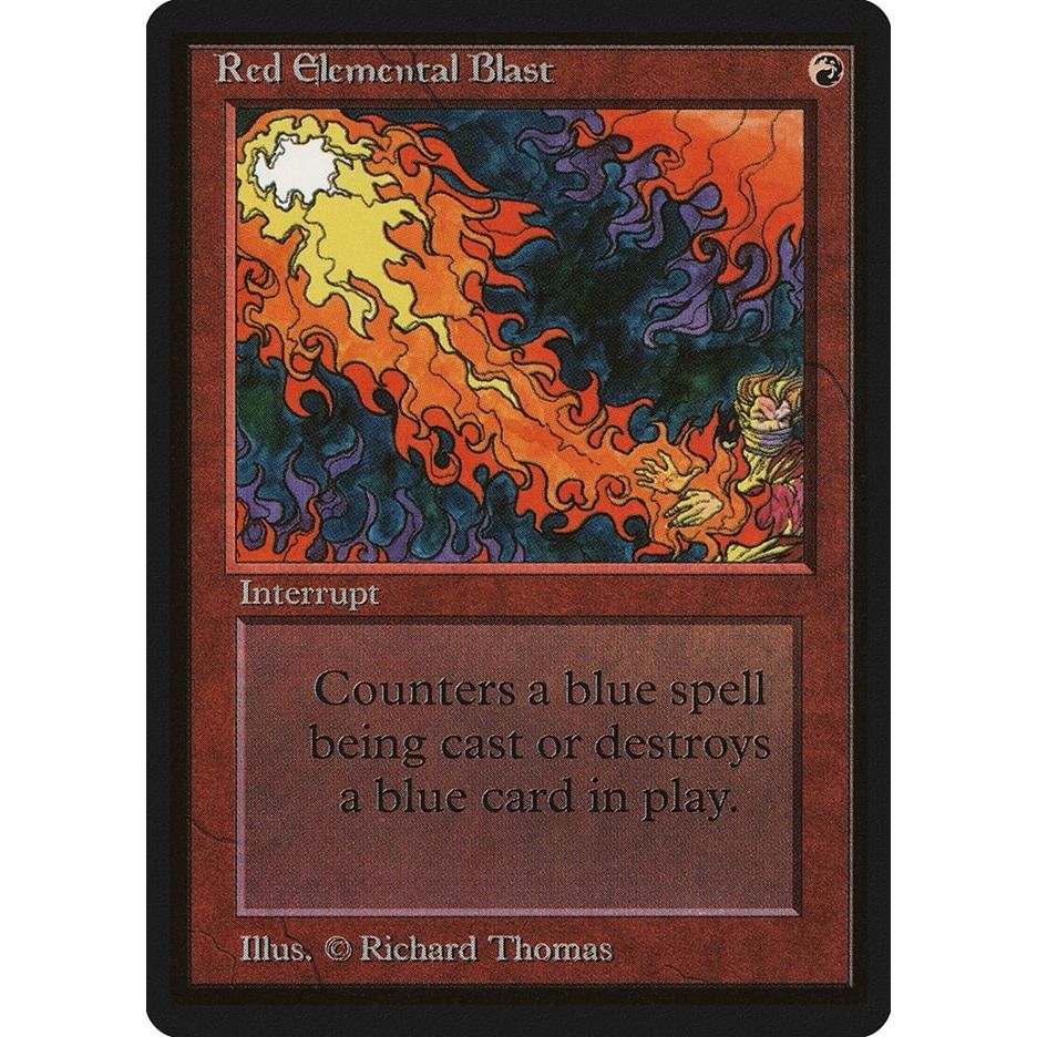 Image for Red Elemental Blast (LEB) - Magic: The Gathering