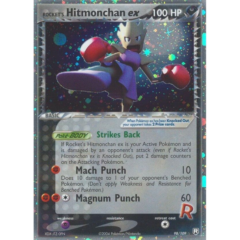 Image for Rocket's Hitmonchan ex (98/109) (RR) - Pokemon