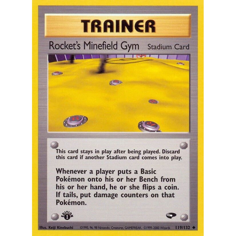 Image for Rocket's Minefield Gym (119/132) (G2) - Pokemon