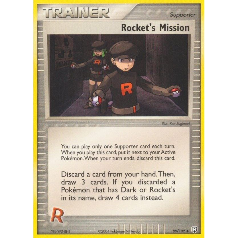 Image for Rocket's Mission (88/109) (RR) - Pokemon