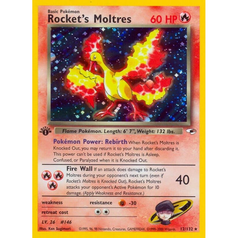 Image for Rocket's Moltres (012/132) (G1) - Pokemon