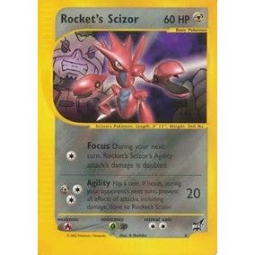 Rocket's Scizor - 4 Pokemon