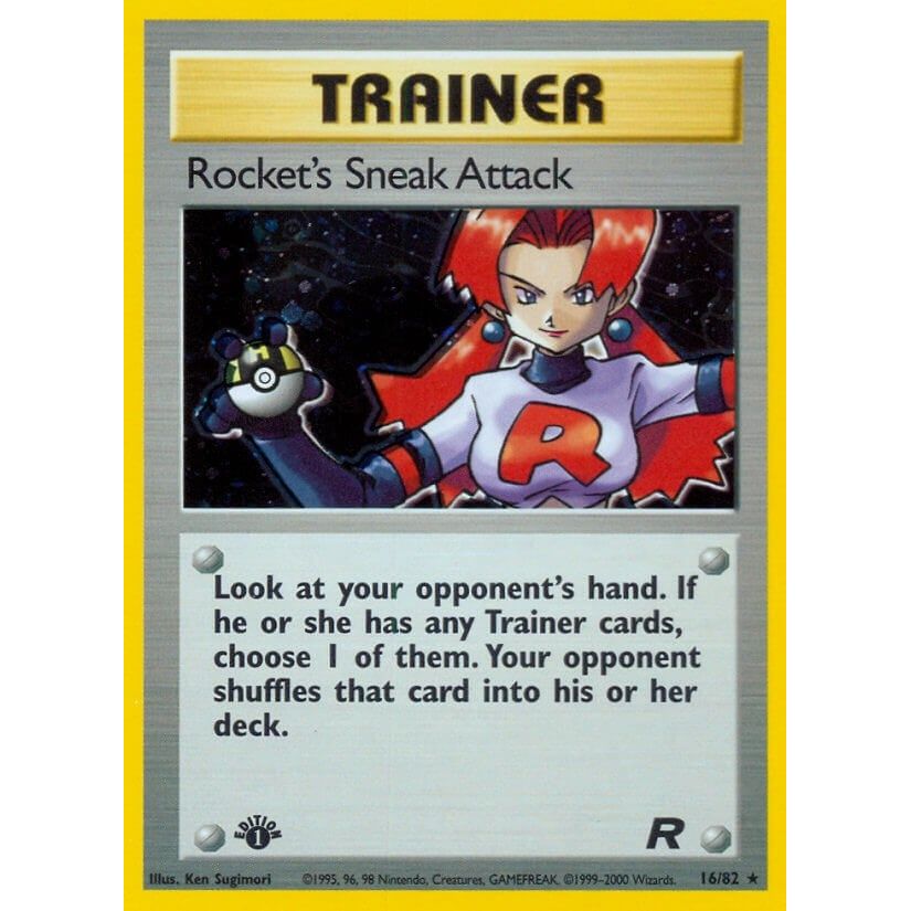 Image for Rocket's Sneak Attack (16) (16/82) (TR) - Pokemon