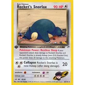 Rocket's Snorlax Pokemon