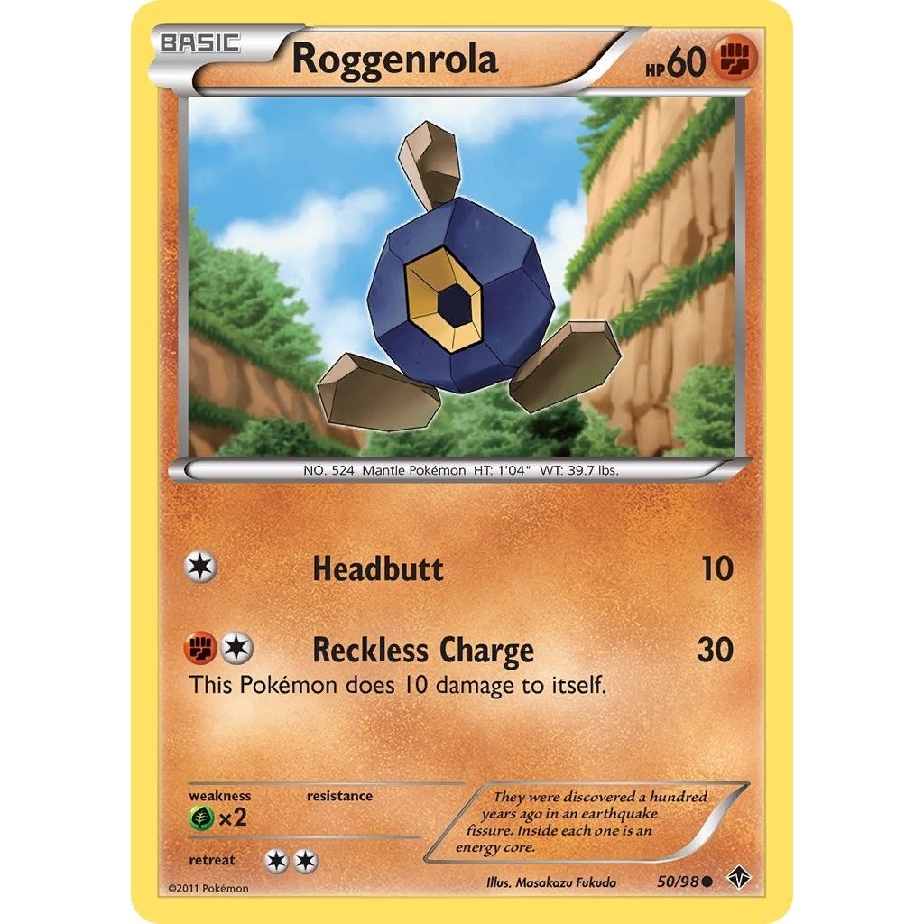 Image for Roggenrola (50) (50/98) (EPO) - Pokemon