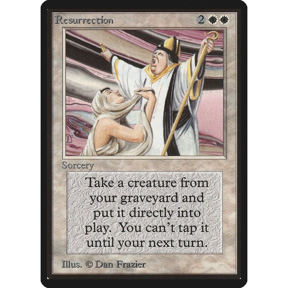 Image for Resurrection (LEB) - Magic: The Gathering