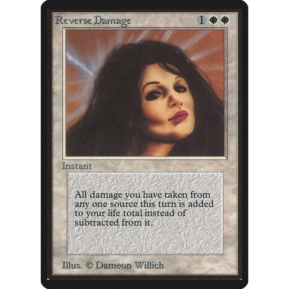 Image for Reverse Damage (LEB) - Magic: The Gathering