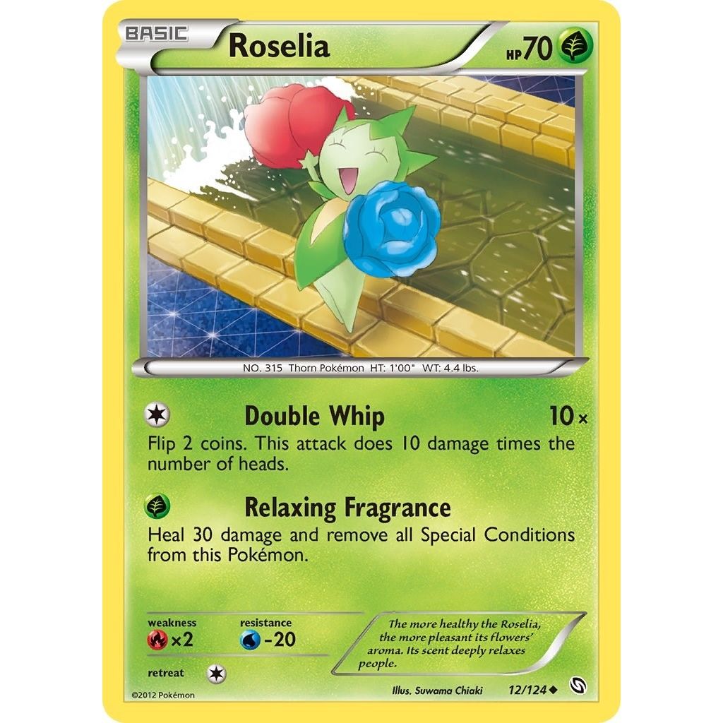 Image for Roselia (12) (12/124) (DRX) - Pokemon
