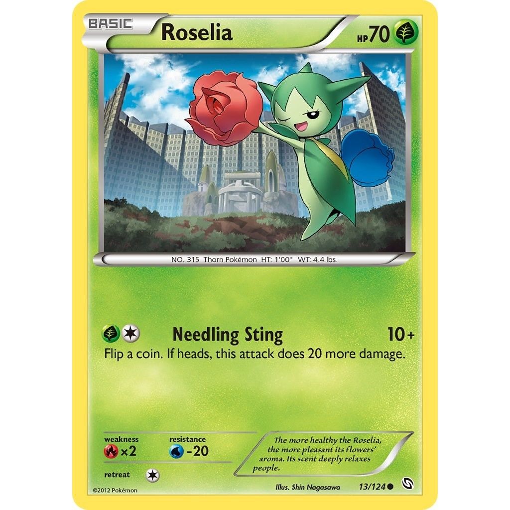 Image for Roselia (13) (13/124) (DRX) - Pokemon
