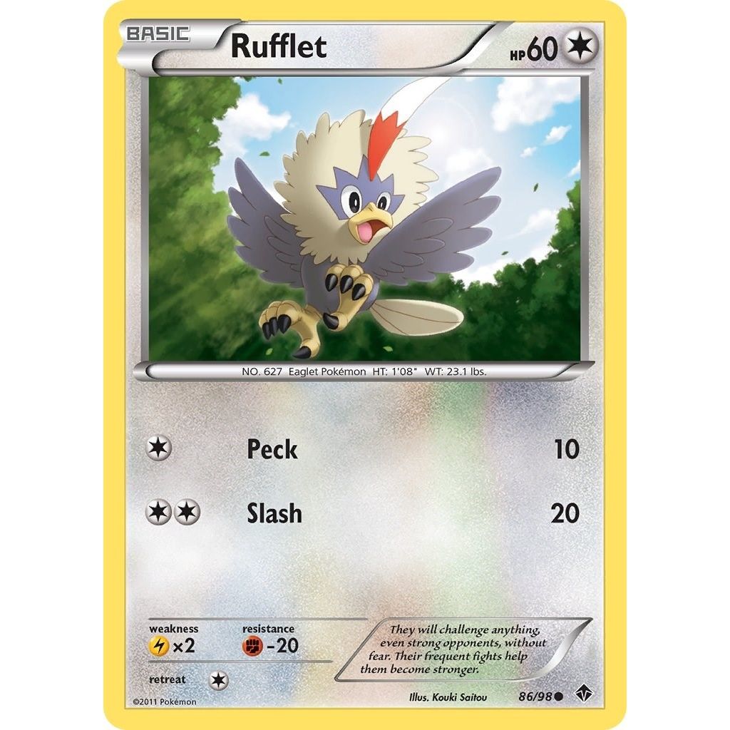 Image for Rufflet (86) (86/98) (EPO) - Pokemon