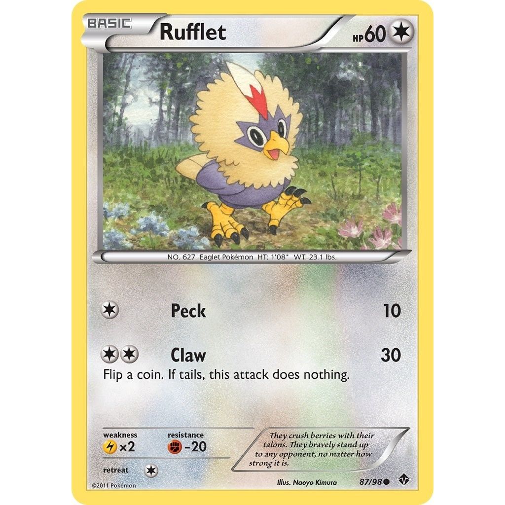 Image for Rufflet (87) (87/98) (EPO) - Pokemon