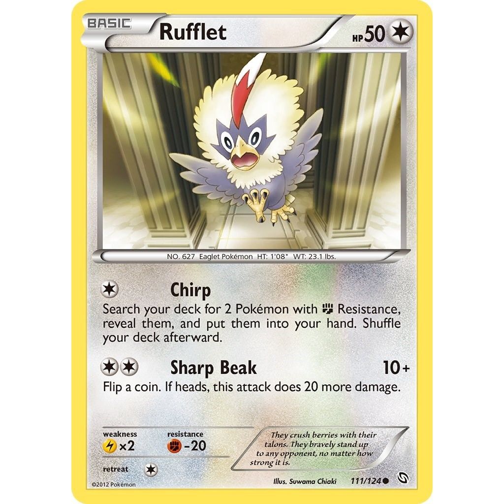 Image for Rufflet (111/124) (DRX) - Pokemon