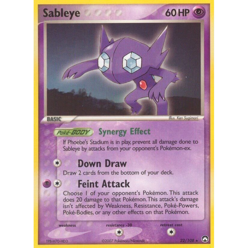 Image for Sableye (22/108) (PK) - Pokemon