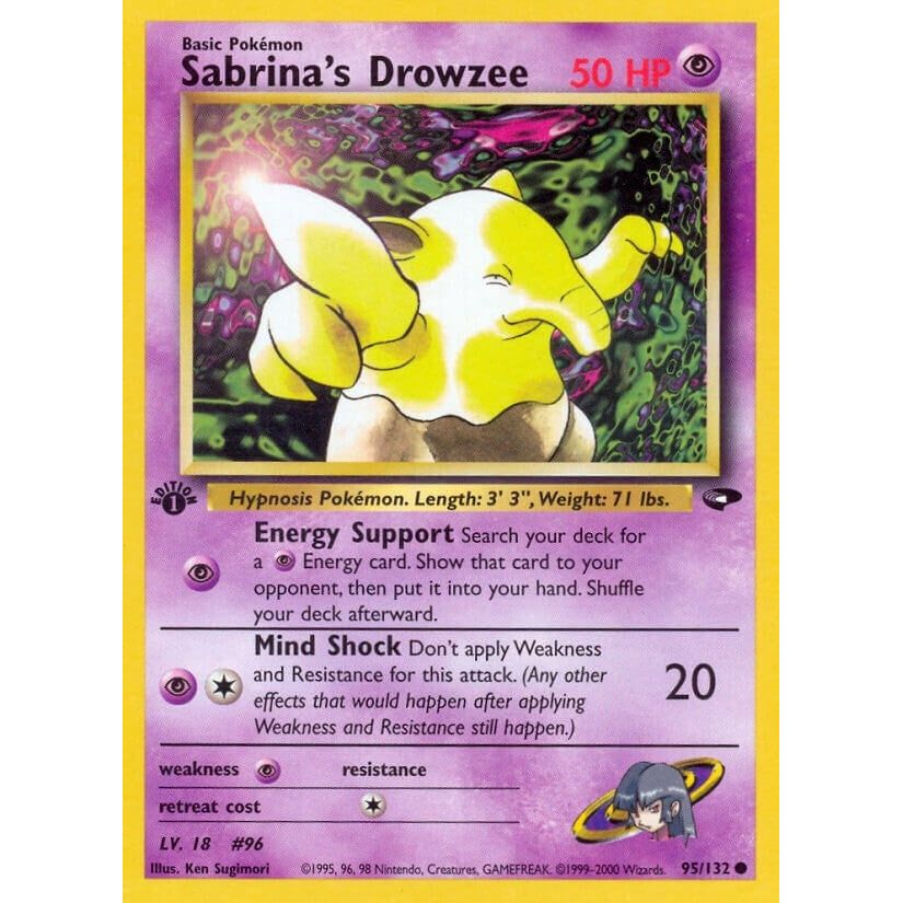 Image for Sabrina's Drowzee (095/132) (G2) - Pokemon