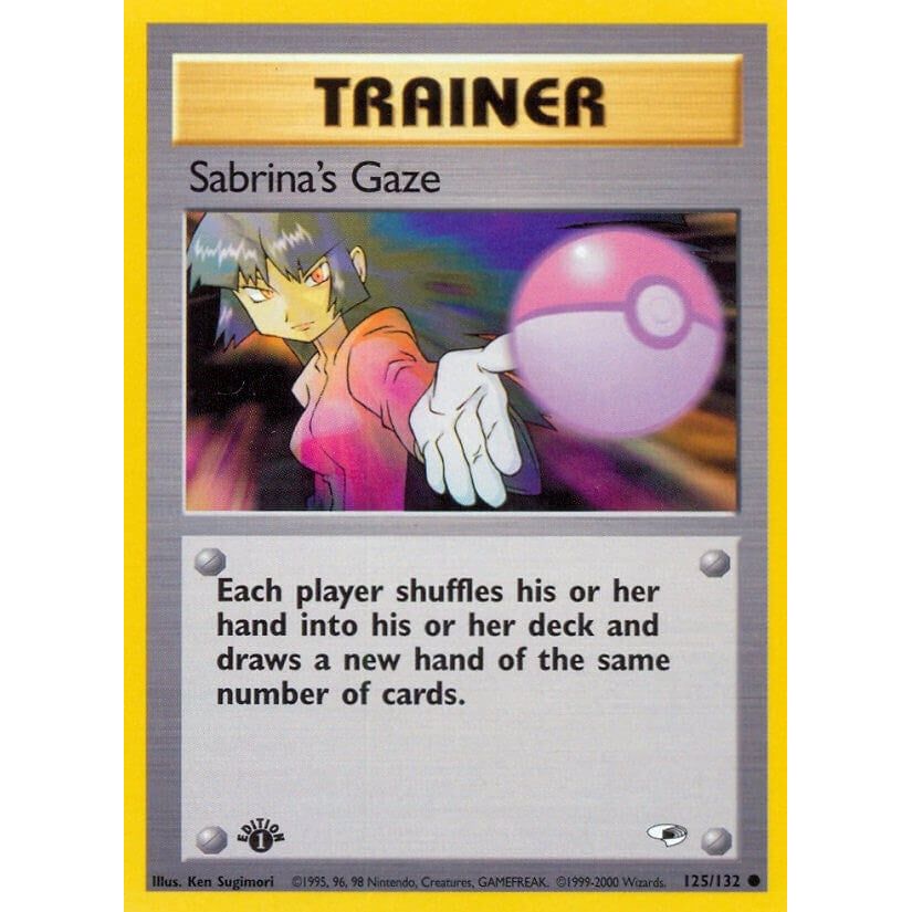 Image for Sabrina's Gaze (125/132) (G1) - Pokemon