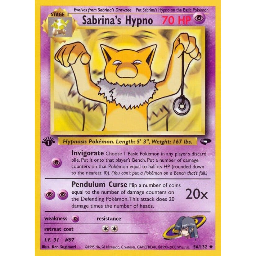 Image for Sabrina's Hypno (056/132) (G2) - Pokemon