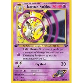 Sabrina's Kadabra Pokemon