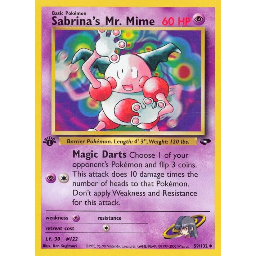 Image for Sabrina's Mr. Mime (059/132) (G2) - Pokemon