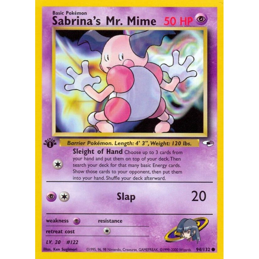 Image for Sabrina's Mr. Mime (094/132) (G1) - Pokemon