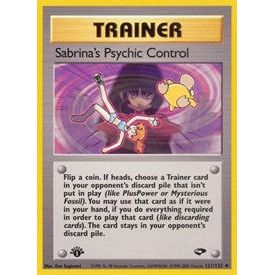 Sabrina's Psychic Control Pokemon