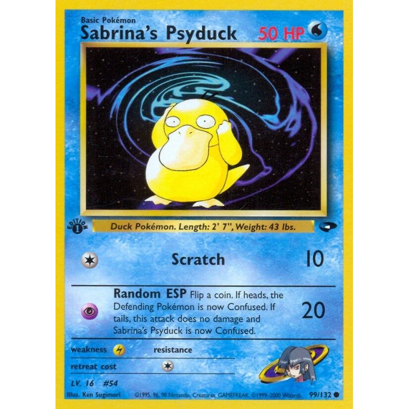Image for Sabrina's Psyduck (099/132) (G2) - Pokemon