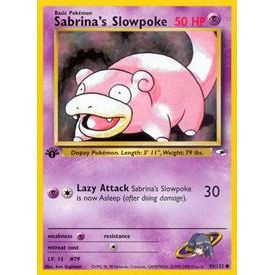 Sabrina's Slowpoke Pokemon
