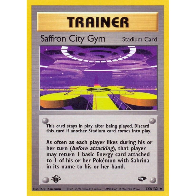 Image for Saffron City Gym (122/132) (G2) - Pokemon