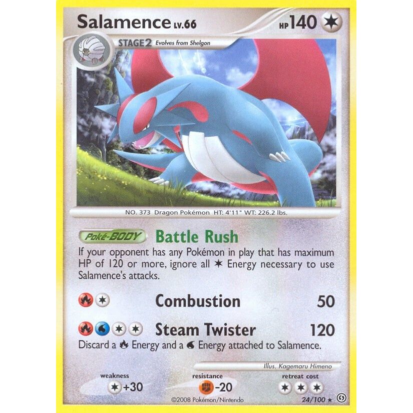 Image for Salamence (24/100) (SF) - Pokemon