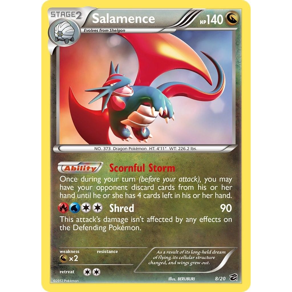 Image for Salamence (8/20) (DRV) - Pokemon