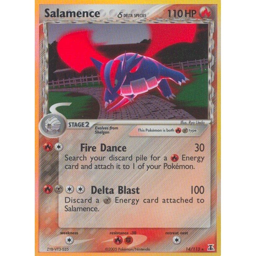 Image for Salamence (Delta Species) (14/113) (DS) - Pokemon